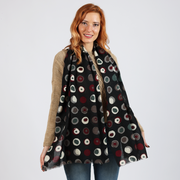 Carambola - unisex wool scarf