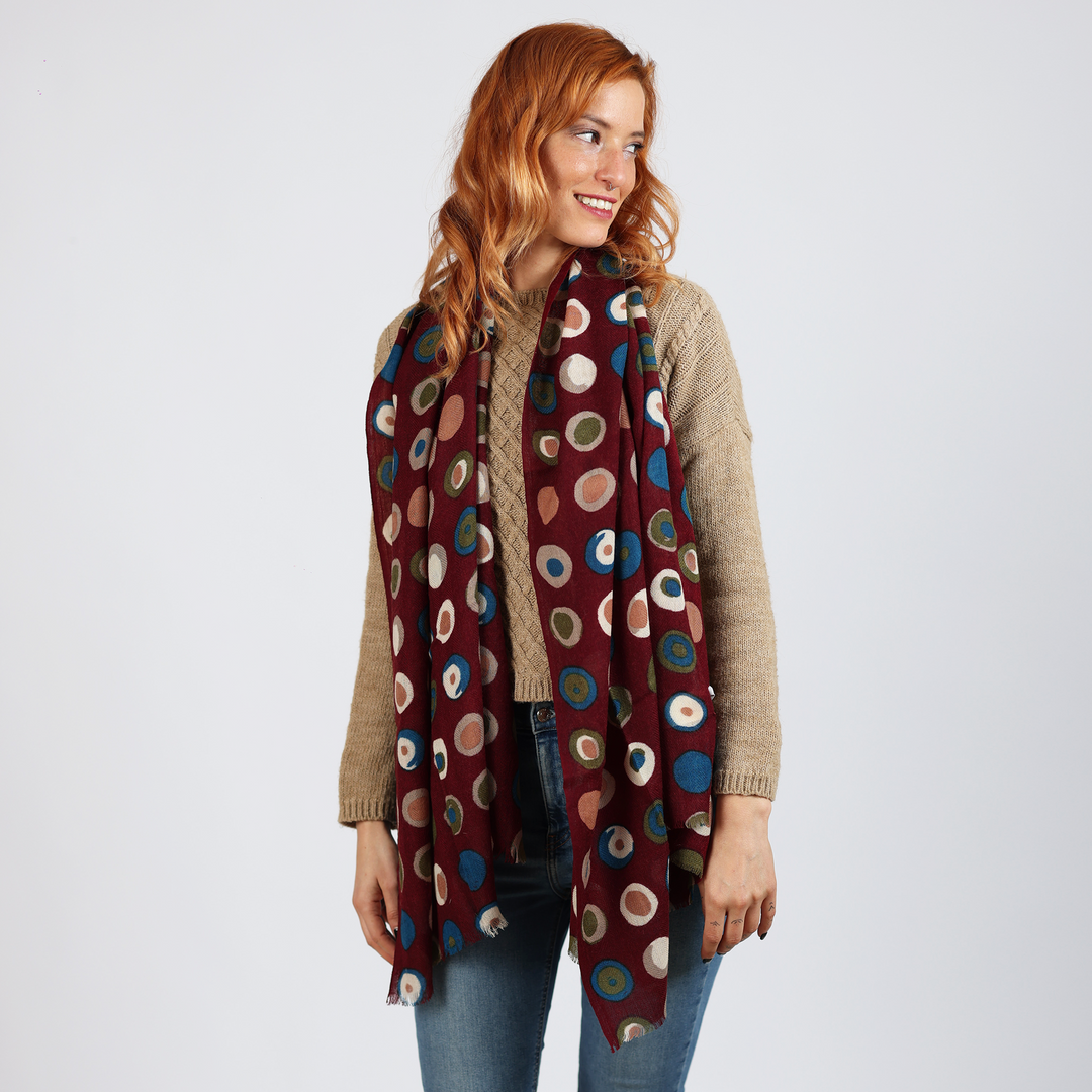 Carambola - sciarpa di lana unisex