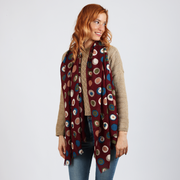 Carambola - unisex wool scarf