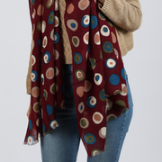 Carambola - unisex wool scarf