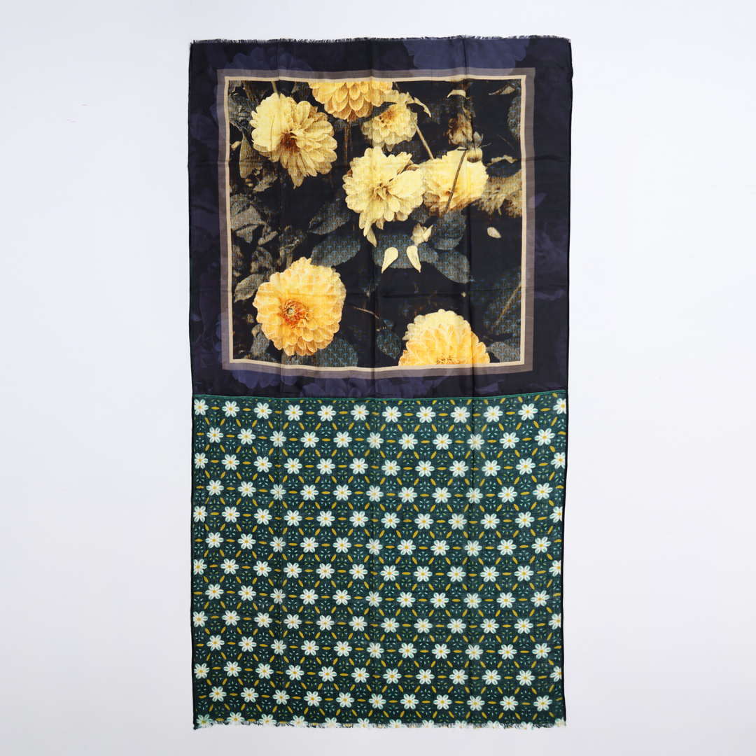 Dalia - sciarpa di lana e seta