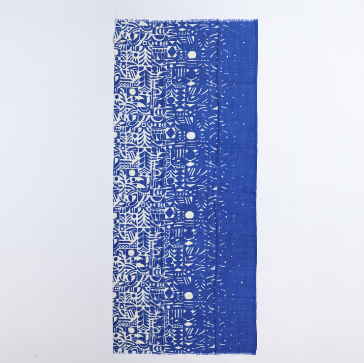Geo - sciarpa di lana unisex
