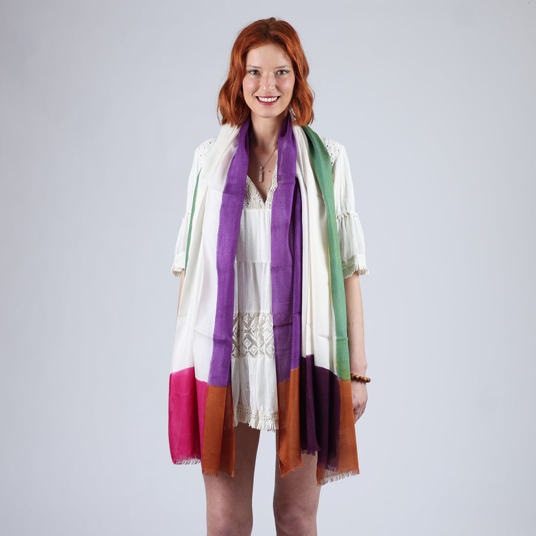 Frame - sciarpa in modal/seta