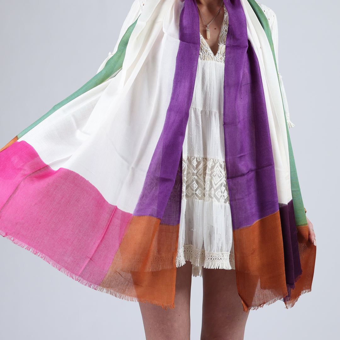 Frame - sciarpa in modal/seta