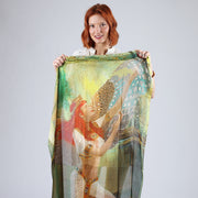 Iside - modal/silk scarf
