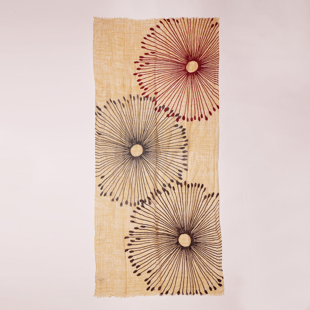 Soffi - sciarpa in cotone/lino