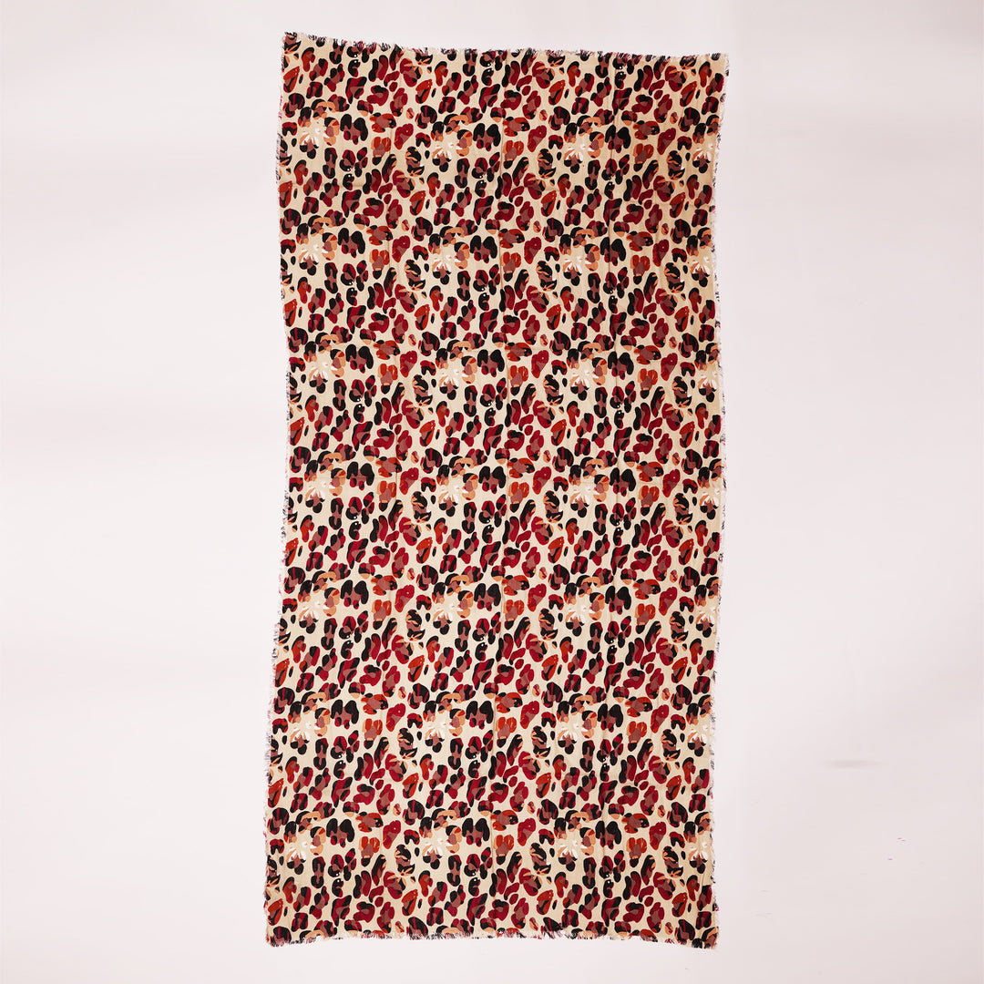 Animalier - sciarpa in modal/viscosa