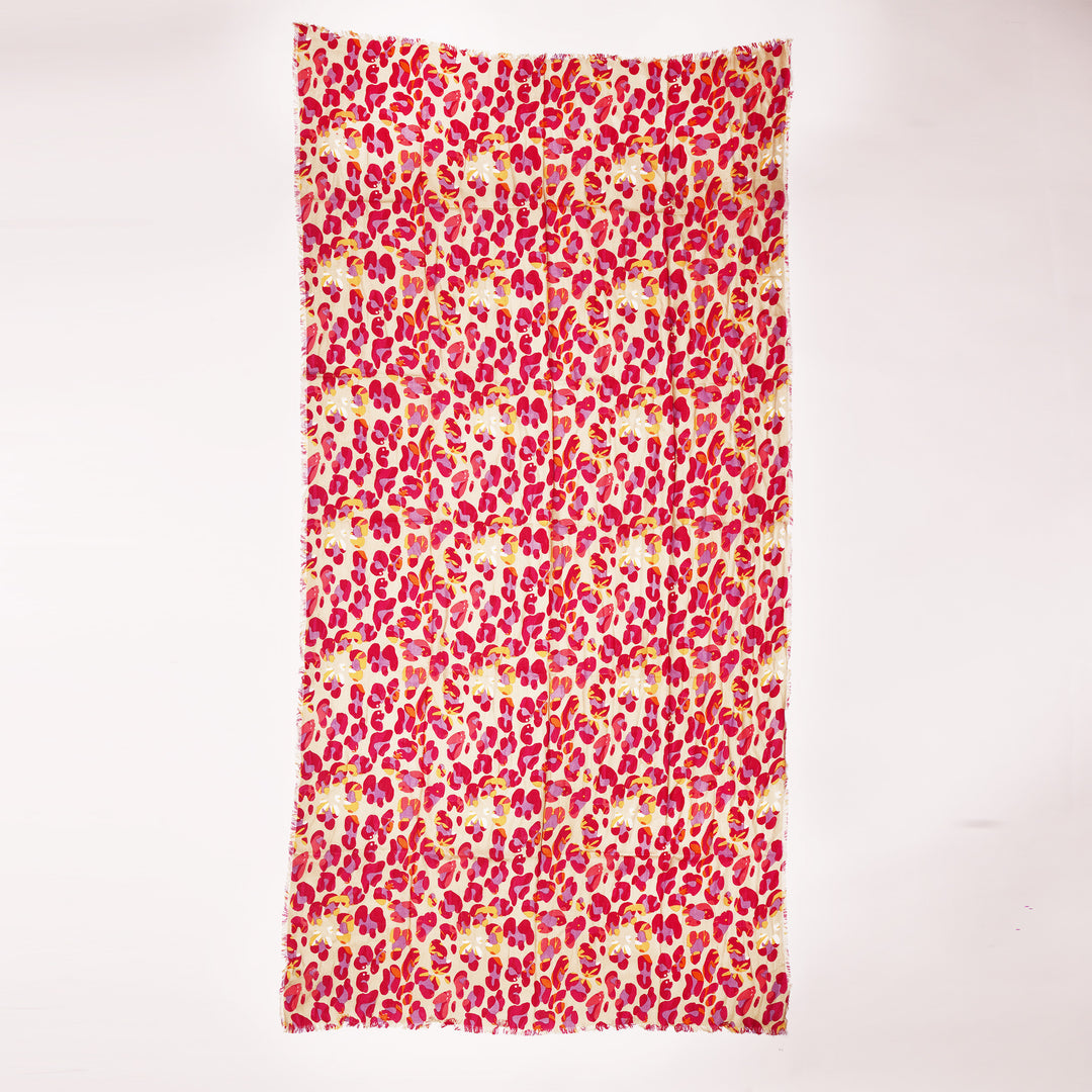 Animalier - sciarpa in modal/viscosa