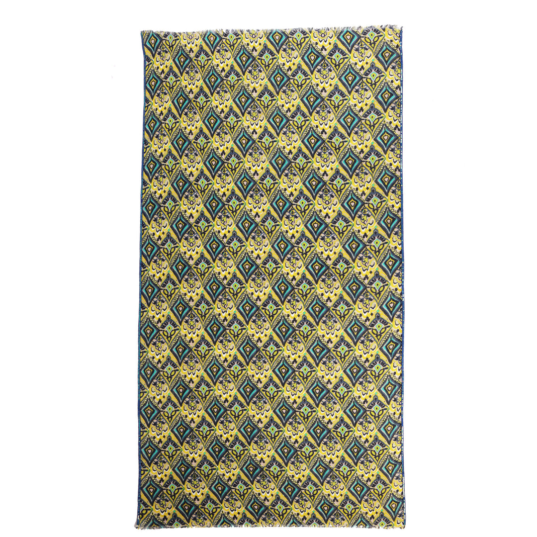 Kerala - sciarpa in twill di cotone con paillettes