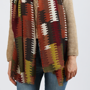 Kilim - sciarpa di lana unisex