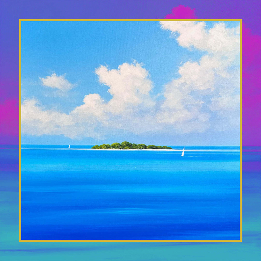 Maldive - silk foulard