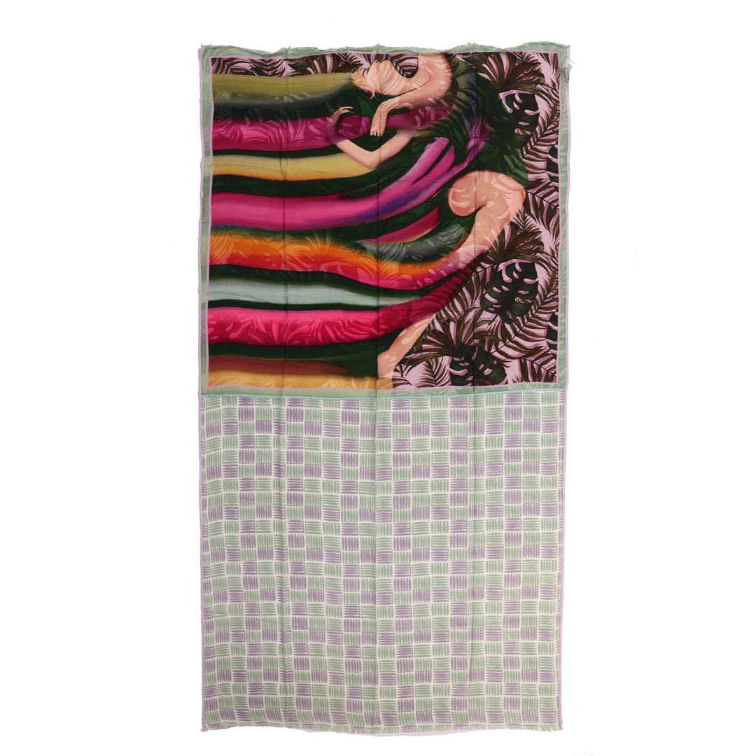 Nastri - viscose/cotton scarf