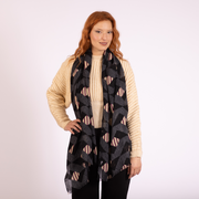 Escher - unisex wool scarf