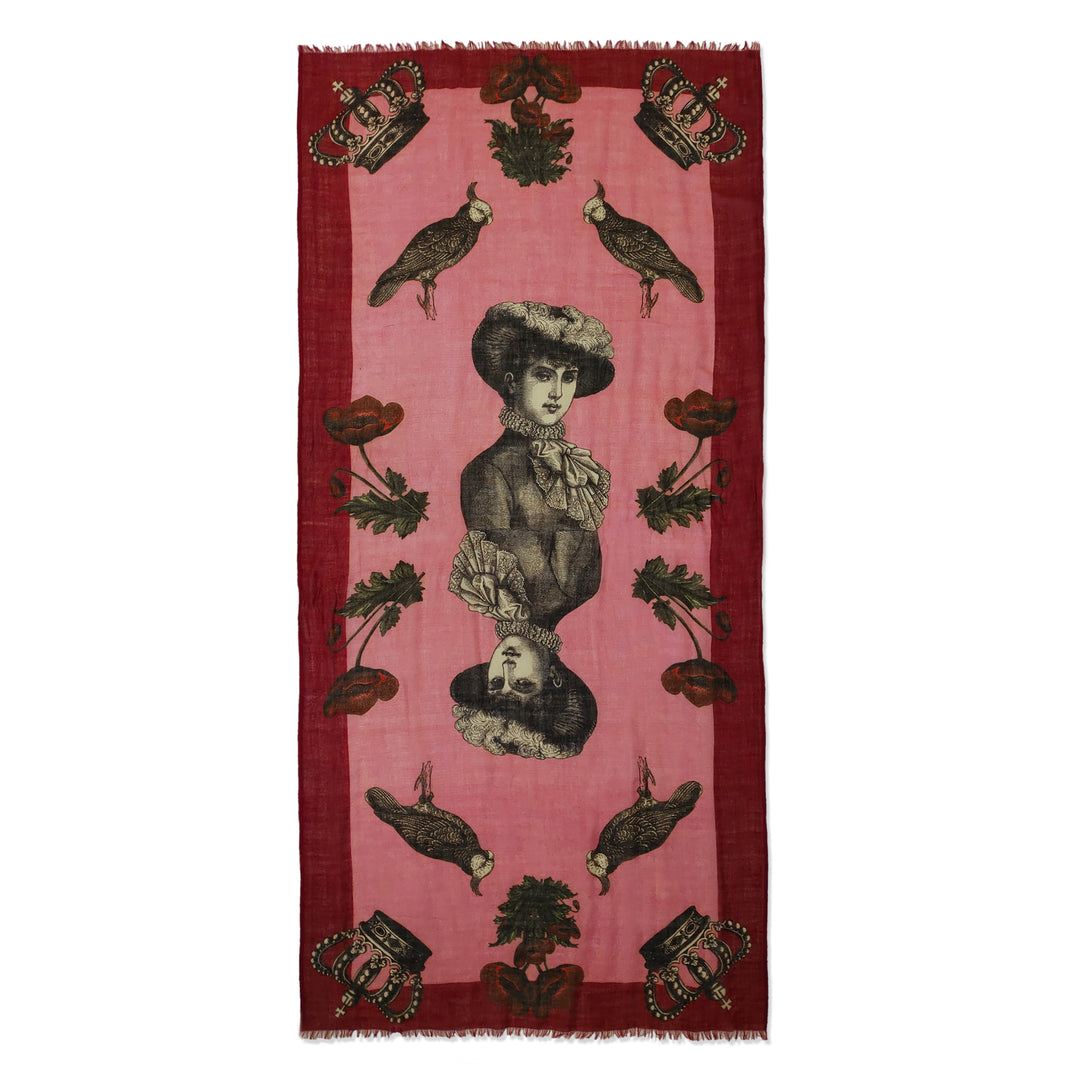 Dipingere - sciarpa di lana