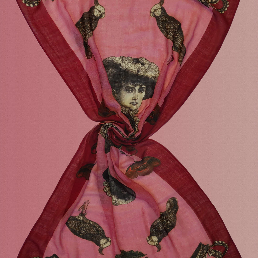 Dipingere - sciarpa di lana