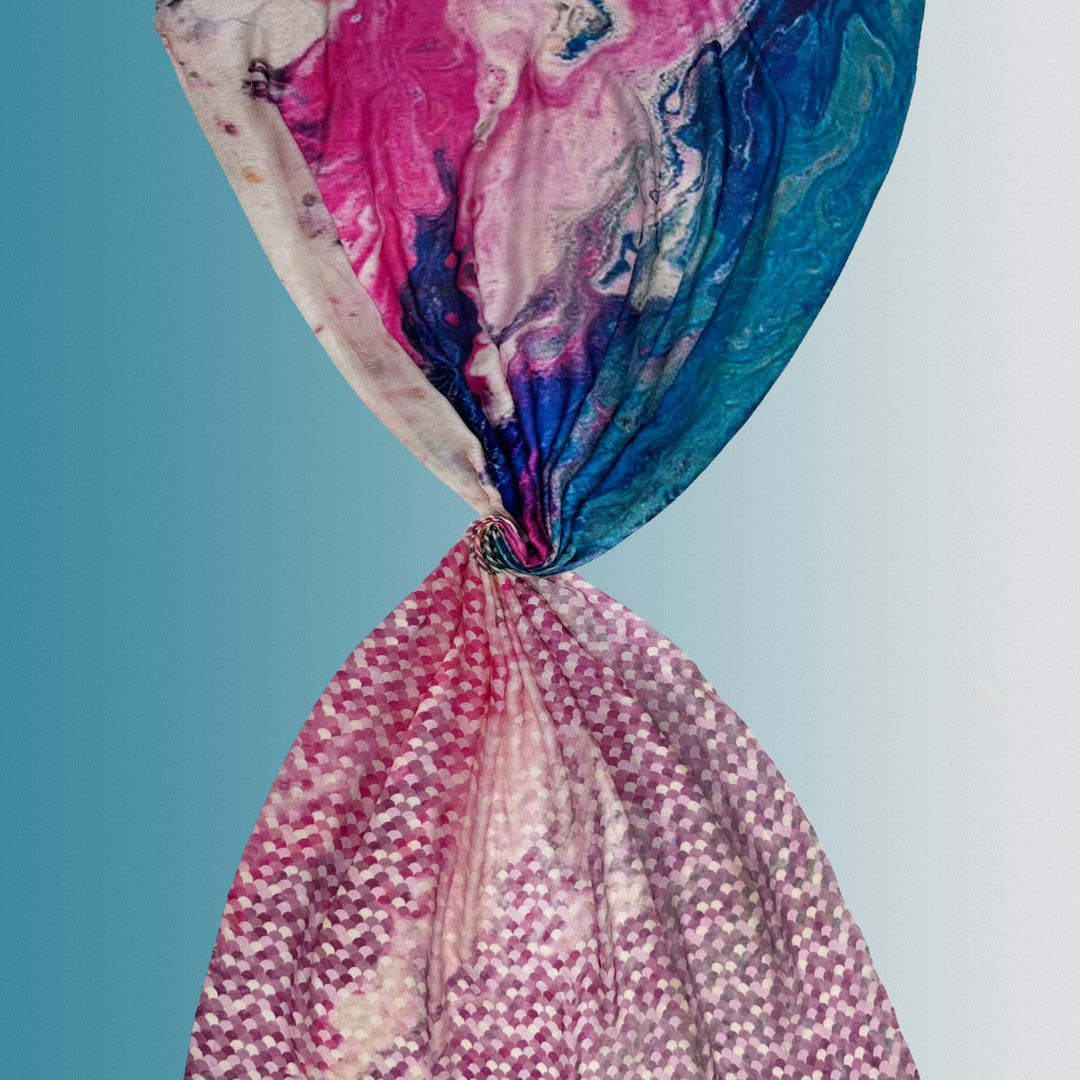 Agra - Sciarpa in modal/seta