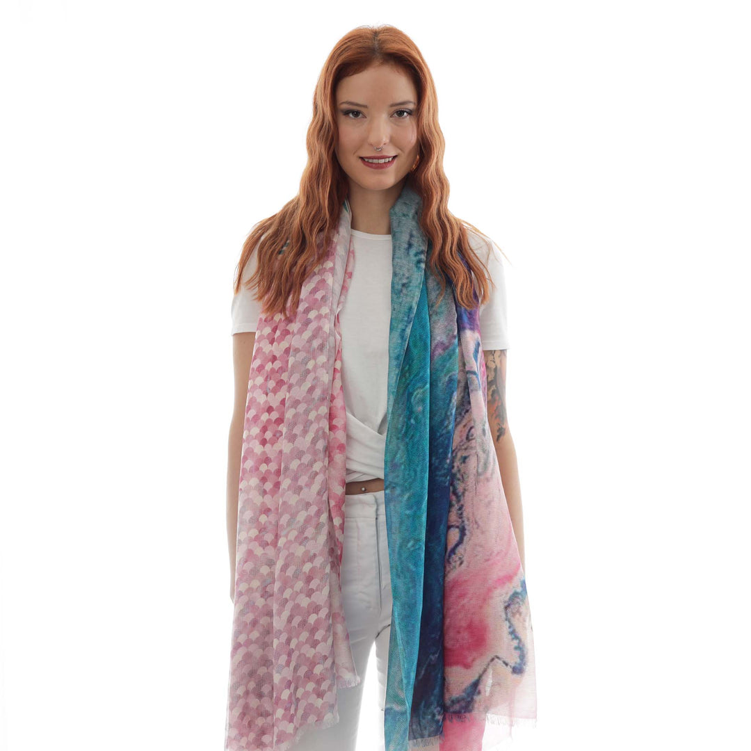 Agra - Sciarpa in modal/seta