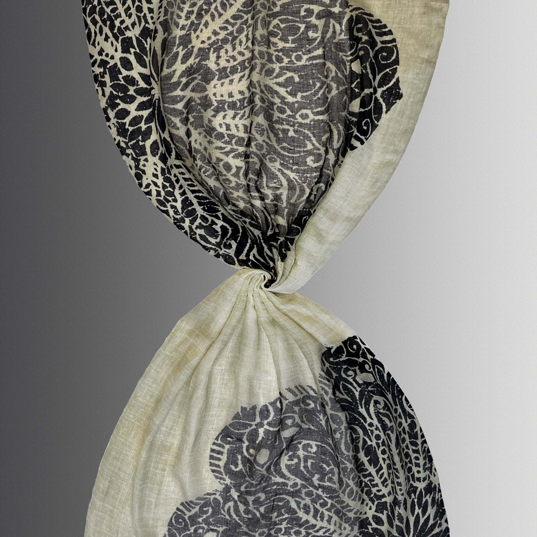 Cairo - sciarpa in cotone/lino