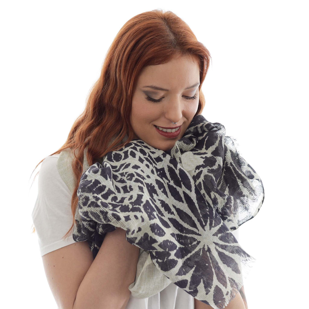 Cairo - sciarpa in cotone/lino