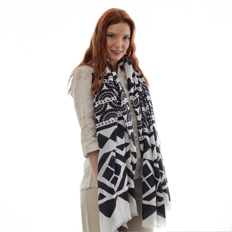Cipro - sciarpa in cotone/modal
