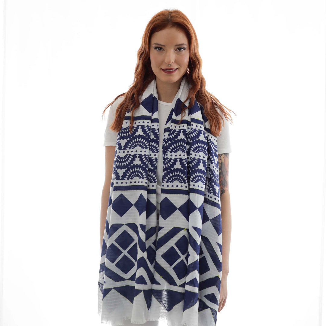 Cipro - sciarpa in cotone/modal