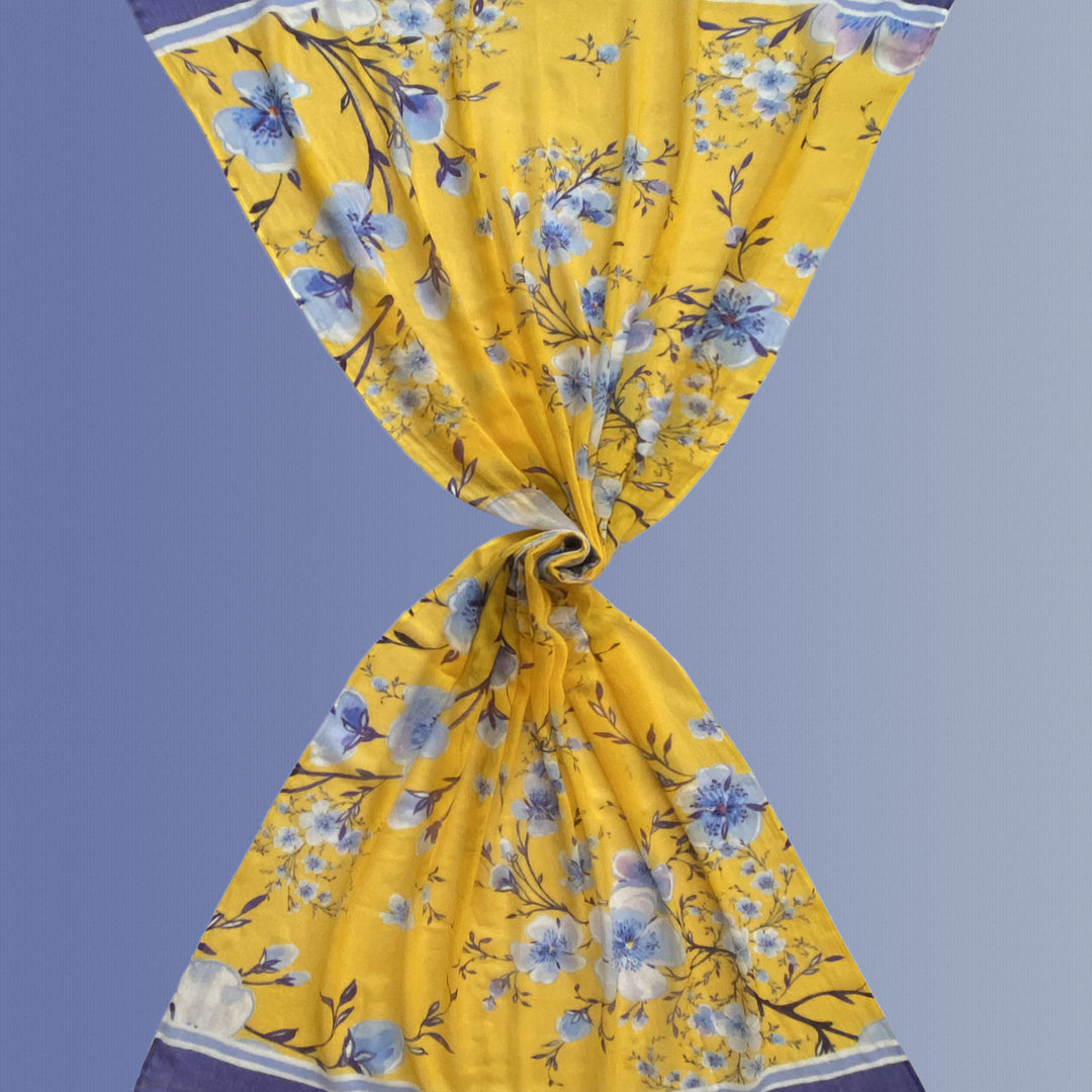 Curacao - sciarpa in cotone/modal