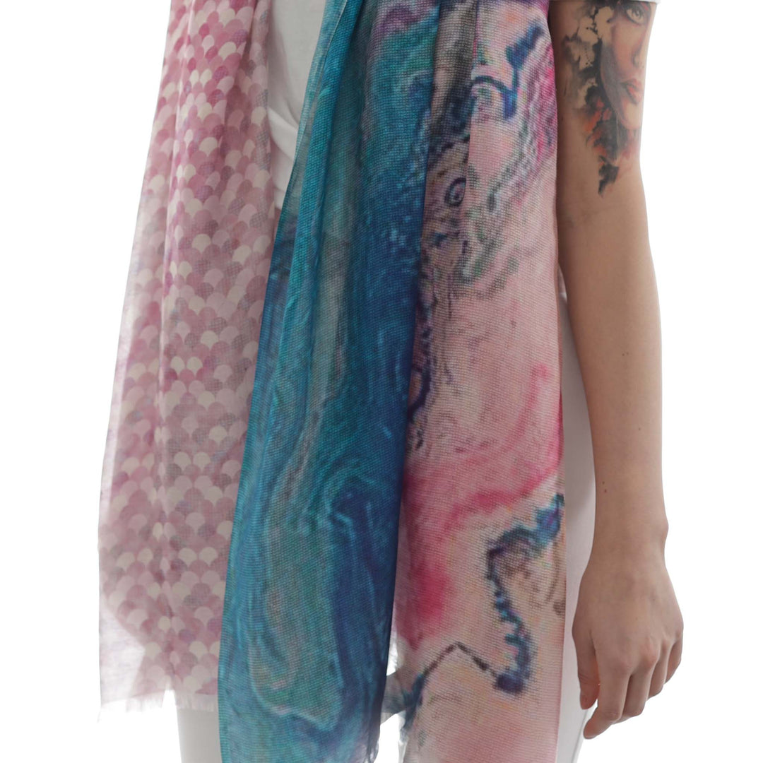 Agra - Sciarpa in modal/seta