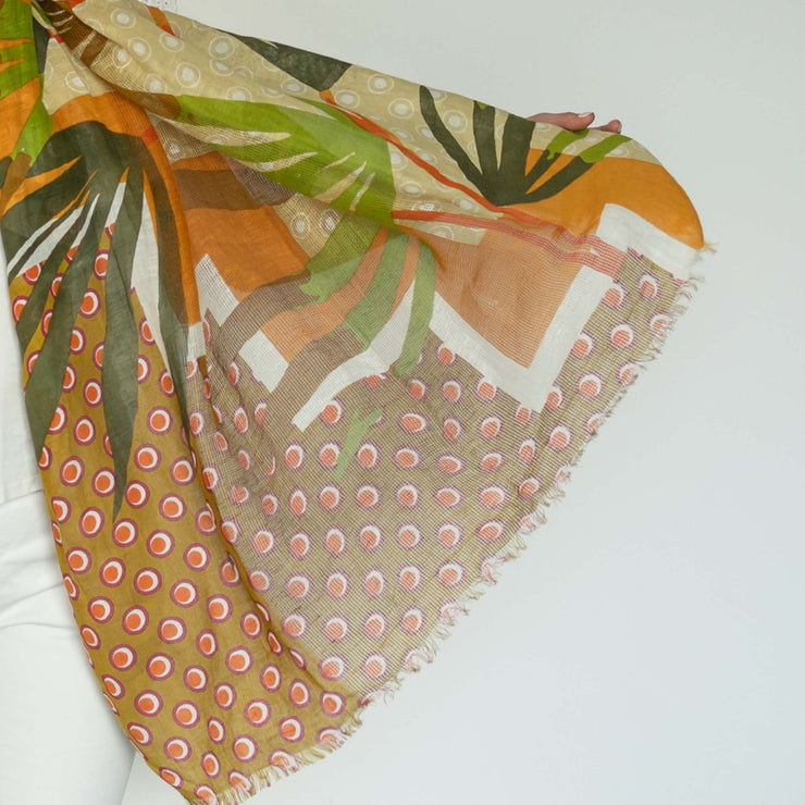 Palma - Cotton/linen scarf