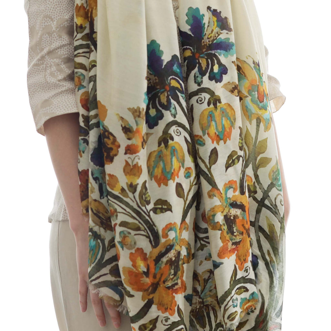 Firenze - Sciarpa in modal/seta