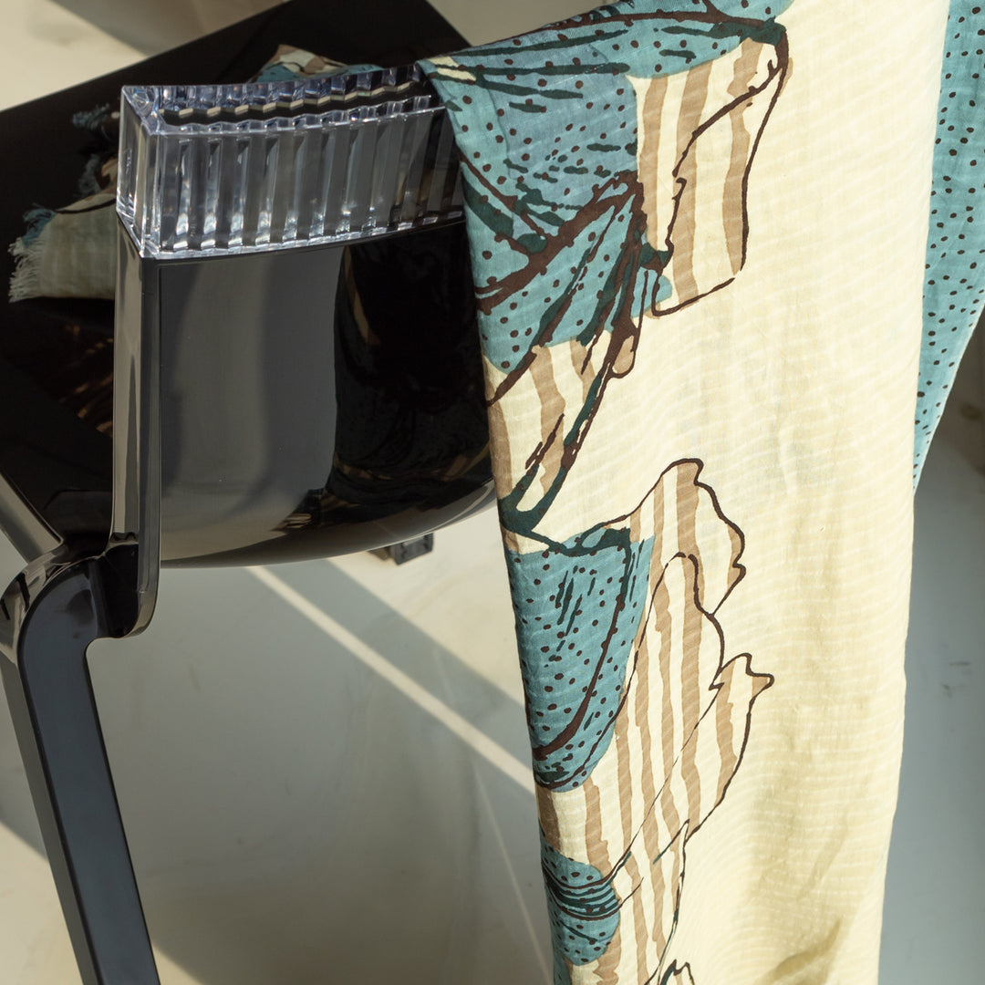 Flower - Sciarpa in cotone/modal