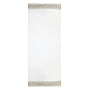 Gaia - Plain scarf with embroidered bands