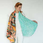 Case - Cotton twill scarf