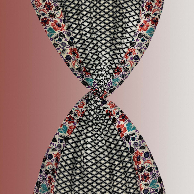 Lisbona - sciarpa in twill di cotone
