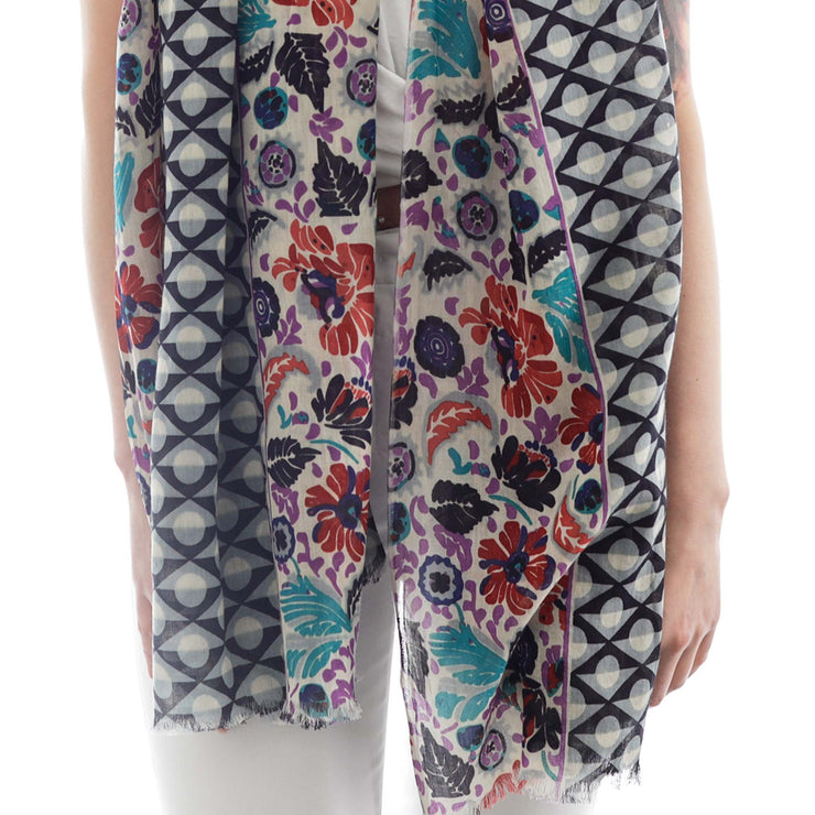 Lisbona - sciarpa in twill di cotone