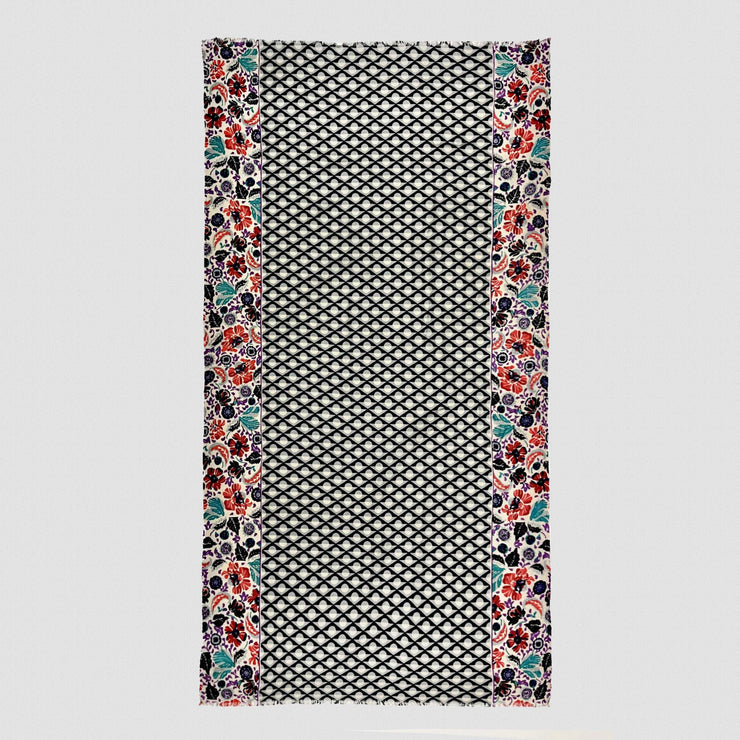 Lisbona - sciarpa in twill di cotone