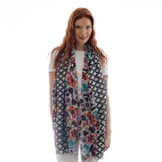 Lisbona - sciarpa in twill di cotone