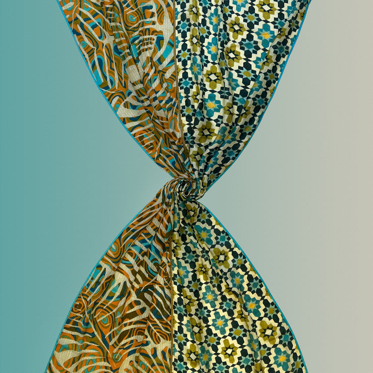 Moresco - Silk/cotton scarf