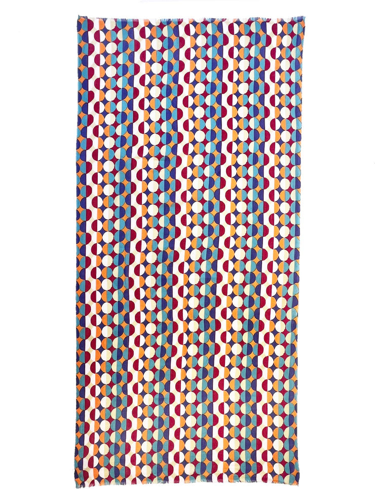 Polka-dots - Cotton scarf