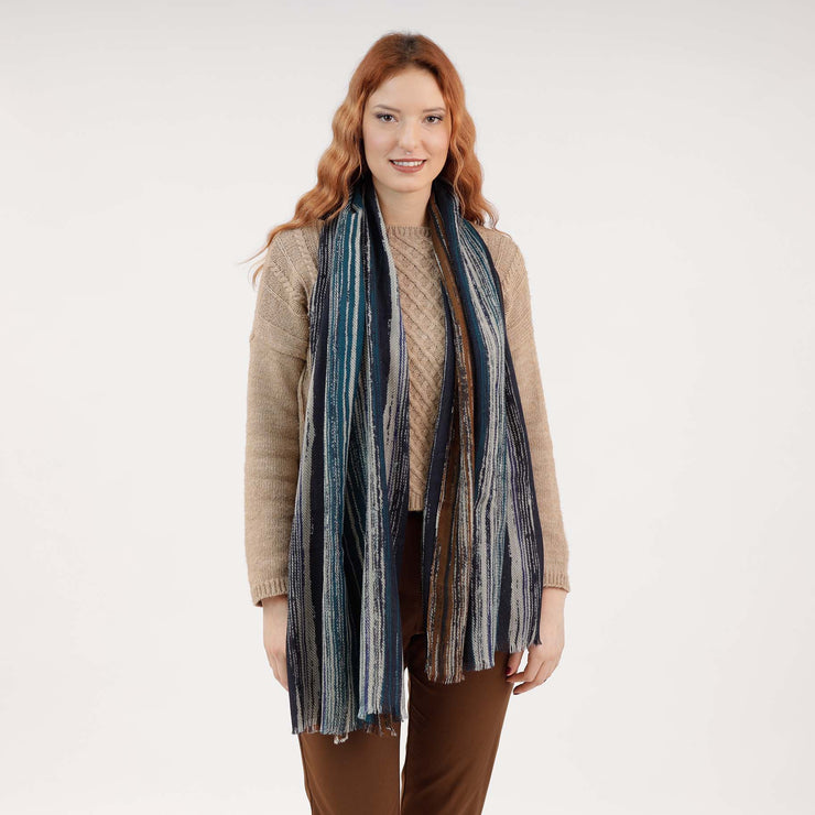 Stripes - wool scarf